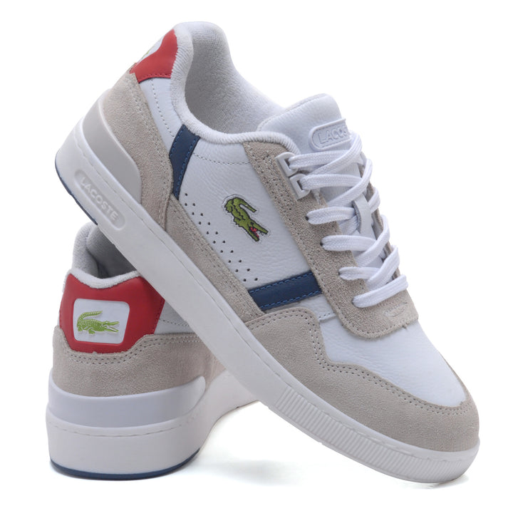 Sapatênis Lacoste Casual Branco / Vermelho