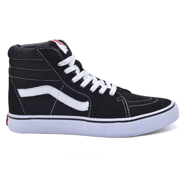 Tênis Vans SK8-Hi Skool Cano Alto Preto / Branco