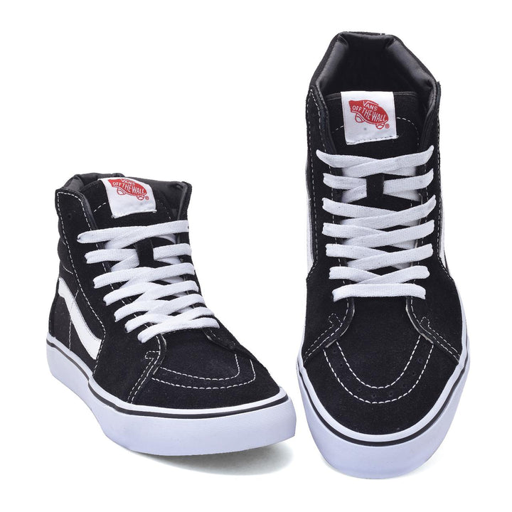 Tênis Vans SK8-Hi Skool Cano Alto Preto / Branco