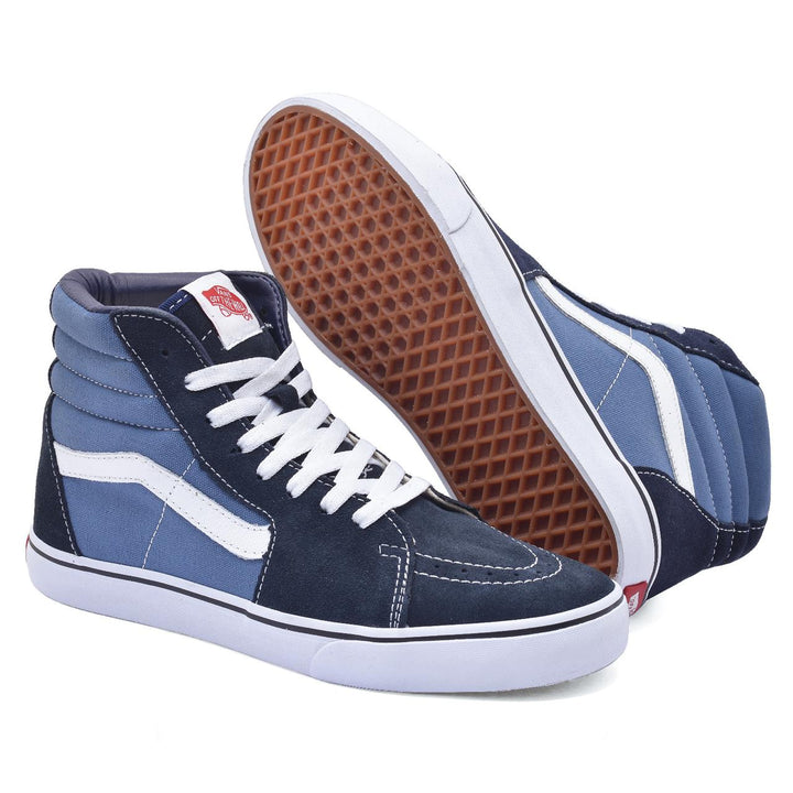 Tênis Vans SK8-Hi Skool Cano Alto Azul