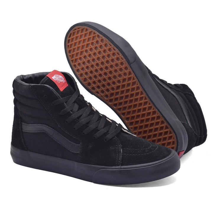 Tênis Vans SK8-Hi Skool Cano Alto Preto / Preto